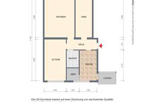 Wohlfühloase! Helle, großzügige und sehr gut geschnittene Wohnung in parkähnlichem Umfeld – 47137 Untermeiderich, Duisburg – Vorschaubild 23