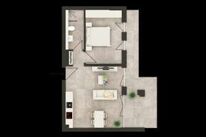 Hochwertige 2-Zimmer-EG Wohnung mit Terrasse & Einbauküche – Bottrop Süd-West! – Sterkrader Straße 7, 46236 Stadtmitte, Bottrop – Vorschaubild 22