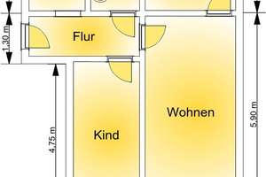 Willkommen Zuhause! 3-Raum Wohnung in Triebes – Dr.-Wilhelm-Külz-Straße 21, 7950 Zeulenroda-Triebes – Vorschaubild 7