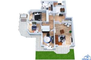 2018 kernsanierte barrierearme Wohnung mit Garten, zwei Terrassen, TG-Stellplatz & neuer Wärmepumpe – Stephanstraße 58, 22047 Wandsbek (Ortsteil), Hamburg – Vorschaubild 18