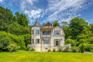 Historische Villa von 1904 mit Seeblick, großem Grundstück, Teich und viel Privatsphäre – Starnberg (Kreis) – Vorschaubild 2
