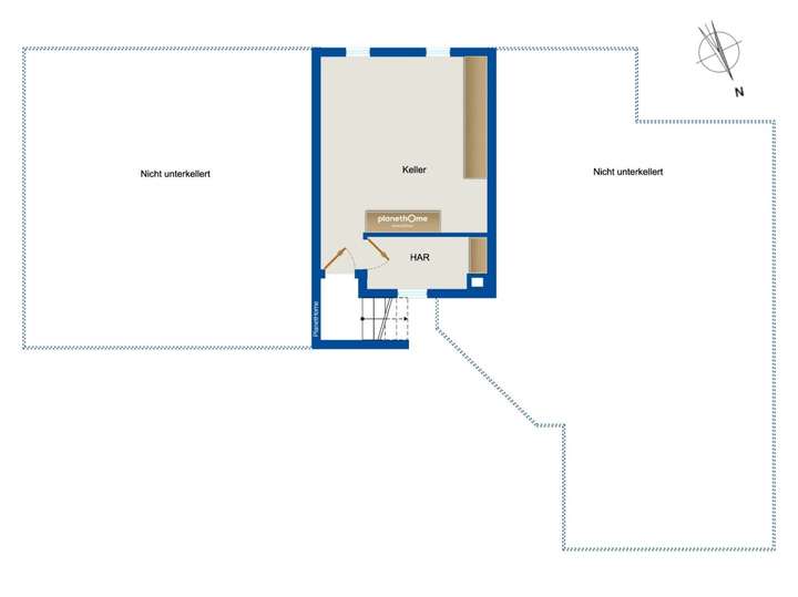 Grundriss Keller