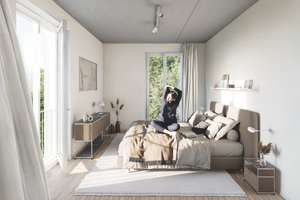 SCHWIND IMMOBILIEN - "Das Ludwig" - exklusive 2-Zimmer-Neubau-Eigentumswohnung im Ludwigshöhviertel – Die vollständige Adresse der Immobilie erhältst du vom Anbieter., 64285 Bessungen, Darmstadt – Vorschaubild 5
