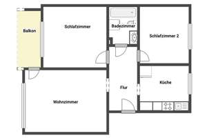 Attraktive 3-Zimmer-Eigentumswohnung mit Balkon – ideal zur Eigennutzung oder als Kapitalanlage – 40595 Garath, Düsseldorf – Vorschaubild 10
