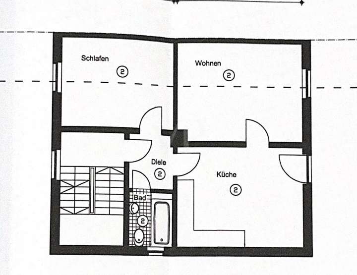 Grundriss Obergeschoss