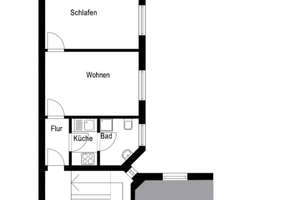 Helle 2-Zi Wohnung in der Rosenpforte im 2.OG auf der Altstadtinsel zu vermieten! – Die vollständige Adresse der Immobilie erhältst du vom Anbieter., 23552 Innenstadt, Lübeck – Vorschaubild 6