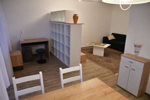 Möblierte, vollausgestattete 75qm Wohnung im 12. Stock mit herrlicher Aussicht plus Stellplatz – St Johann 6, 91056 Alterlangen, Erlangen – Vorschaubild 2