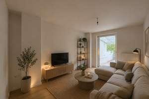 Sanierte 2-Zi.-Wohnung mit ca. 20m² Terrasse direkt am Frankenplatz