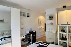 Balkon + Garten: Möblierte und ruhige 1 Zimmer-Wohnung in der Innenstadt – Steinstraße 25, 50676 Altstadt/Süd, Köln – Vorschaubild 5