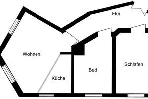 I gemütliche 2-RW in Wahren I Laminat I Wannenbad I offener Küchebereich I – Georg-Schumann-Straße 373, 4159 Wahren, Leipzig – Vorschaubild 2