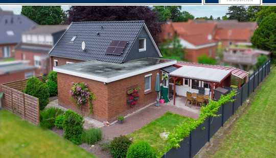 Bild von Modernisierte Doppelhaushälfte mit Sauna und Garten in zentraler Lage von Norden