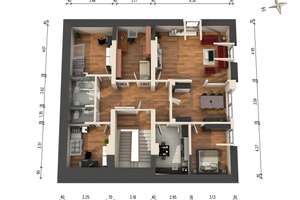 Charmante Altbau Dachgeschosswohnung  ++ Stilvoll wohnen über den Dächern der Stadt ++ – Emser Str. XX, 65193 Nordost, Wiesbaden – Vorschaubild 6