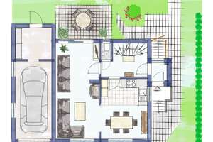 *** Traumhaus mit Gartenparadies  *** – Großzügiges Familiendomizil in Berlin-Lankwitz – Die vollständige Adresse der Immobilie erhältst du vom Anbieter., 12247 Lankwitz, Berlin – Vorschaubild 9