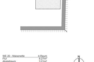 DG-Maisonettewohnung mit eigenem Dachgarten -  Neubauprojekt mit Blick über Leipzig, KfW 40 – Die vollständige Adresse der Immobilie erhältst du vom Anbieter., 4275 Südvorstadt, Leipzig – Vorschaubild 15