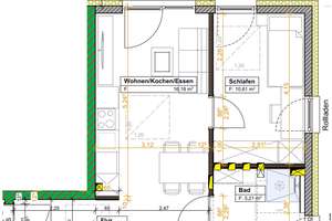 Erstbezug | Exklusive 2-Zimmer-Neubauwohnung | Balkon | TG | KfW-55 | Einbauküche – Steinbruchweg 6, 87437 Ludwigshöhe, Kempten (Allgäu) – Vorschaubild 12