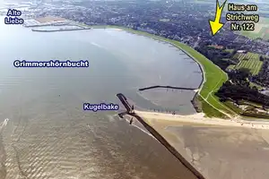 nur 270 m nah zur Grimmershörnbucht, FernSeeSicht zu Elbe und Nordsee, nur ca. 1300,- Euro / m² Wfl. – Strichweg 122, 27476 Cuxhaven (Kreis) – Vorschaubild 7