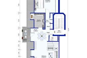Großzügiges Wohnerlebnis: Modernisierte DG-Maisonette mit perfekter Sonnen-Ausrichtung! – Die vollständige Adresse der Immobilie erhältst du vom Anbieter., 22043 Marienthal, Hamburg – Vorschaubild 20
