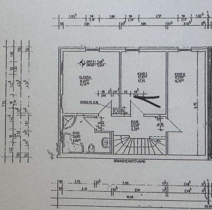 Grundriss Dachgeschoss