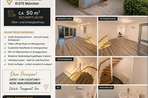 Moderne Gewerbefläche mit Schaufenster | ca. 50 m² | Provisionsfrei | München-Großhadern – Würmtalstraße 22, 81375 Neuhadern, München – Vorschaubild 2