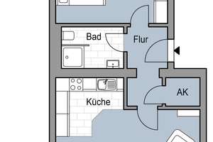Tolle 2-Zimmer Wohnung mit moderner Ausstattung in Flingern – Erkrather Str. 120, 40233 Flingern Süd, Düsseldorf – Vorschaubild 7