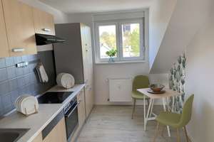 Helle, attraktive 3,5-Zi, große SW-Loggia, modern möbliert mit EBK, ruhig, renoviert, befristet – Auf dem Dudel 24, 47228 Bergheim, Duisburg – Vorschaubild 6