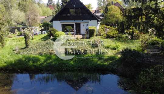 Bild von Traumhaus im Grünen: 160 m² Wohnfläche, PV-Anlage, Teich & großzügiges Grundstück