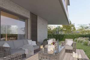 * Erstbezug Neubau - Wunderschöne Wohnung mit 2 Terrassen und großem Gartenanteil * – Kohlenstraße 31, 4107 Zentrum-Südost, Leipzig – Vorschaubild 2