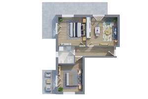 A+ Neubau-Wohnungen in Scharbeutz, 1,5 bis 4 Zimmer, 45 bis 140m2, Terrasse/Balkon – Kammerweg 2a, 23683 Scharbeutz – Vorschaubild 2