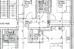 Moderne 4-Zimmer-Neubauwohnung mit 106 m², hochwertiger Ausstattung und großer Wohnküche – Die vollständige Adresse der Immobilie erhältst du vom Anbieter., 52072 Ponttor, Aachen – Vorschaubild 14