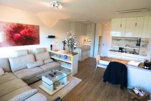 Voll ausgestattete stilvolle 1-Zimmer-Wohnung mit EBK und Balkon Grenze Hilden Solingen