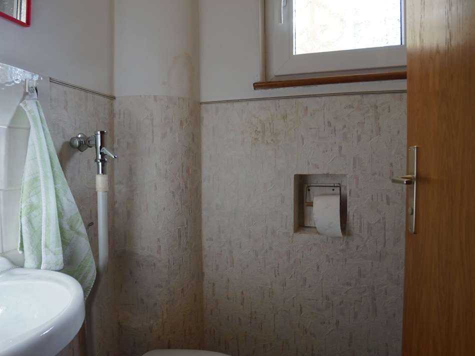 WC im Erdgeschoss