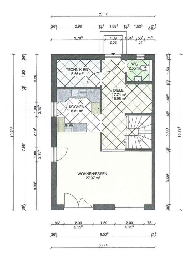 Immobilie in Mödingen - Einfamilienhaus (Neubau KfW-40) in Wittislingen OT Zöschlingsweiler - Bild 2