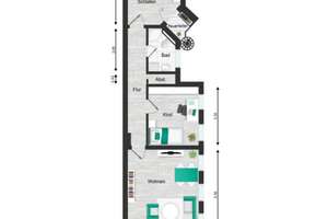 Zeitgemäßes Wohnen mit Komfort - 3-Raum-Wohnung in urbaner Lage – Die vollständige Adresse der Immobilie erhältst du vom Anbieter., 39112 Sudenburg, Magdeburg – Vorschaubild 7