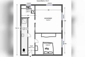 Tauschwohnung: Stuttgart, Weilimdorf:2-Zimmer-Wohnung,Zentrum von Walimdorf – Die vollständige Adresse der Immobilie erhältst du vom Anbieter., 70499 Weilimdorf (Ortsteil), Stuttgart – Vorschaubild 11