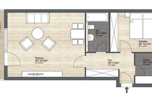 Schwabing-West: 2-Zimmer Wohnung mit Südterrasse - frei – Die vollständige Adresse der Immobilie erhältst du vom Anbieter., 80797 Am Luitpoldpark, München – Vorschaubild 23
