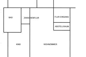 99098 EFURT TÖTTLEBEN  3-Zimmer-Wohnung  1 OG  – Die vollständige Adresse der Immobilie erhältst du vom Anbieter., 99098 Töttleben, Erfurt – Vorschaubild 2