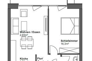 Hochwertige 2-Zimmer Neubauwohnung mit Balkon – Haßstraße 11, 24103 Altstadt, Kiel – Vorschaubild 11