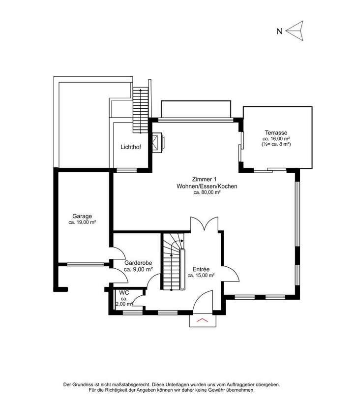 Grundriss Erdgeschoss
