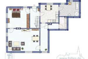 Landhaus mit zwei Wohneinheiten und Doppelgarage – Aurich (Kreis) – Vorschaubild 13