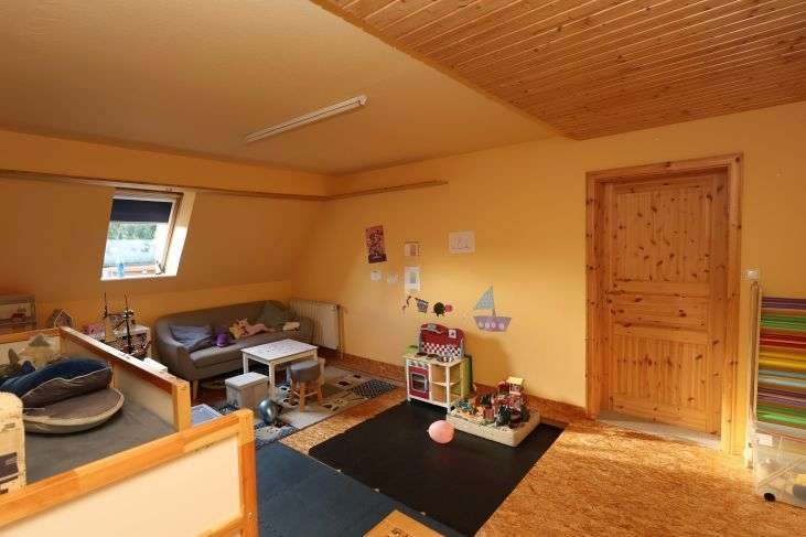 Immobilie in Dörpling - Ehemalige, modernisierte Dorfschule mit Doppelhauskonzept auf idyllischem Grundstück in Dörpling b.  - Bild 39