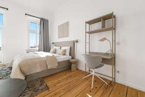 Modernes Zimmer in 4er-WG in Friedrichshain - voll möbliert – Straßmannstraße 21, 10249 Friedrichshain, Berlin – Vorschaubild 4