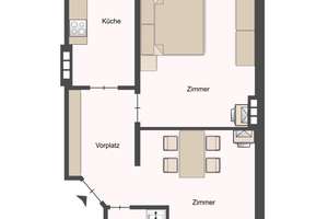 Altbauflair trifft Lage: 2-Zimmer-Wohnung im Heusteigviertel – Die vollständige Adresse der Immobilie erhältst du vom Anbieter., 70182 Dobel, Stuttgart – Vorschaubild 15