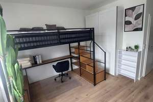 Kernsanierte, neu möblierte 1-Zimmer-Wohnung Nähe Wettersteinplatz, München – Schorerstraße 1, 81547 Giesing, München – Vorschaubild 1