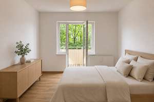 WG-geeignete 2-Zimmer-Wohnung mit Balkon – möbliert – Die vollständige Adresse der Immobilie erhältst du vom Anbieter., 1219 Prohlis-Nord, Dresden – Vorschaubild 5