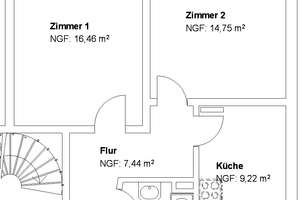 Helle 2 ZKB in Uninähe! – Gartenstraße 64, 34125 Wesertor, Kassel – Vorschaubild 2
