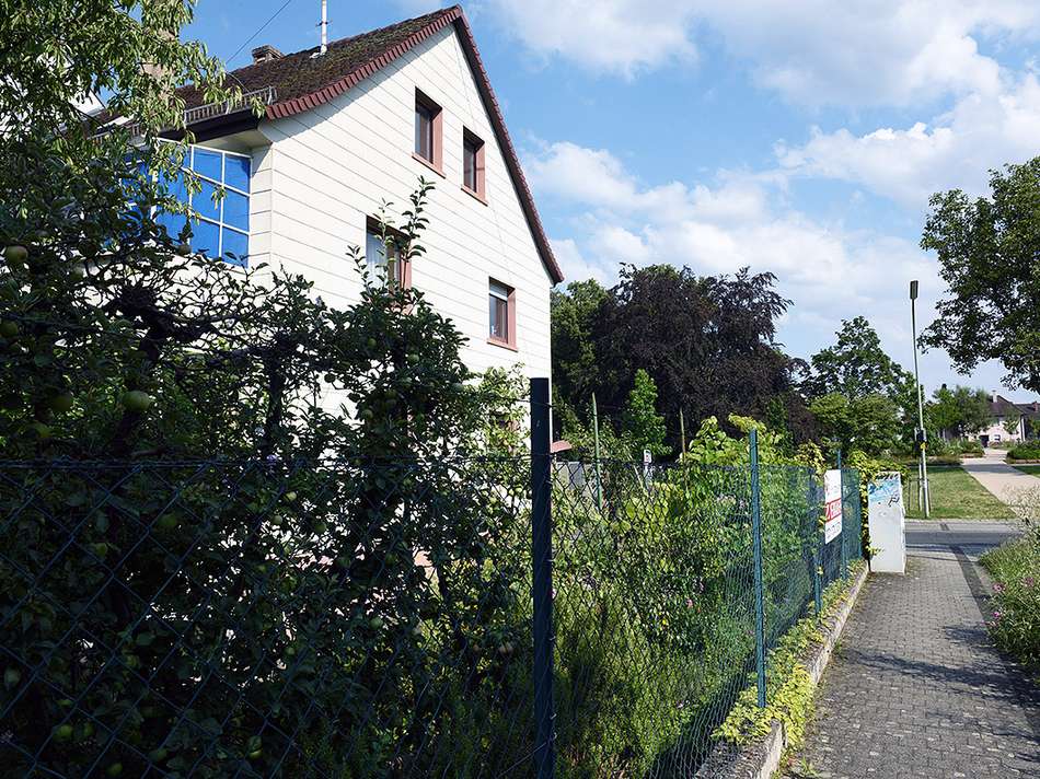 Sicht von Friedhofstraße