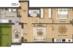 Attraktive Terrassenwohnung: Urbanes Wohnen am Stadtteil-Park in Altonas neuer Mitte – Helga-Feddersen-Twiete 4, 22765 Altona-Nord, Hamburg – Vorschaubild 18