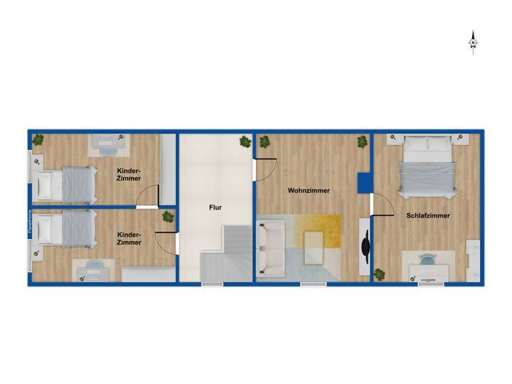 Grundriss Obergeschoss