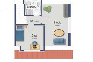 Einfamilienhaus (Doppelhaushälfte) mit 5,5 Zimmern in München-Walperlach – Die vollständige Adresse der Immobilie erhältst du vom Anbieter., 81739 Waldperlach, München – Vorschaubild 3