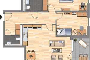 3-Zimmer-NEUBAUWOHNUNG mit großem Wohnzimmer! – Bert-Brecht-Straße 35, 45128 Südviertel, Essen – Vorschaubild 10